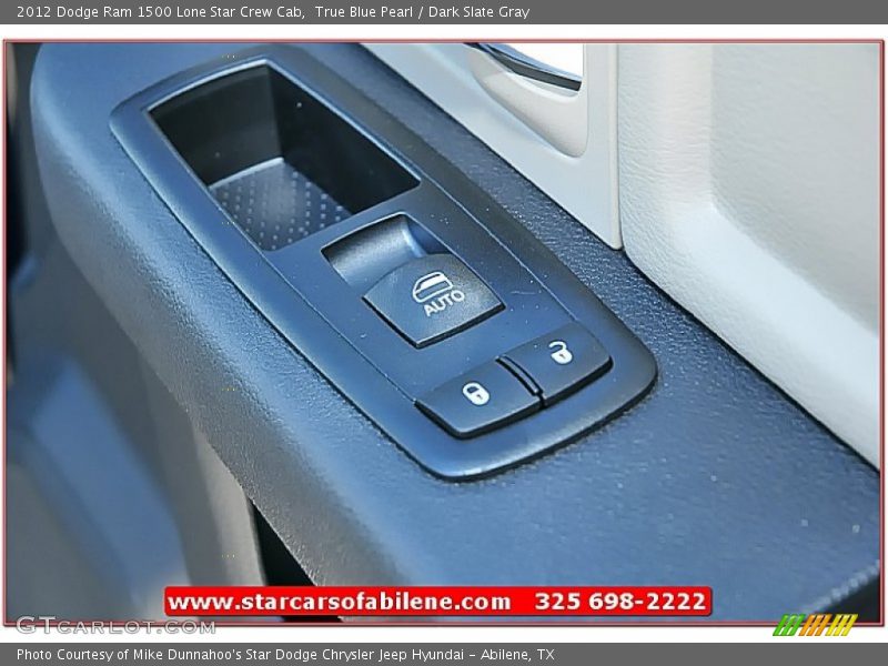 True Blue Pearl / Dark Slate Gray 2012 Dodge Ram 1500 Lone Star Crew Cab