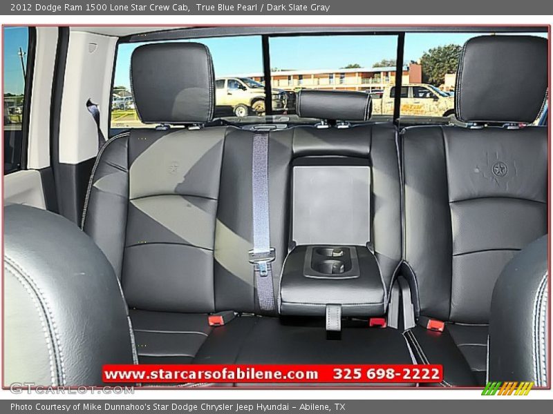 True Blue Pearl / Dark Slate Gray 2012 Dodge Ram 1500 Lone Star Crew Cab