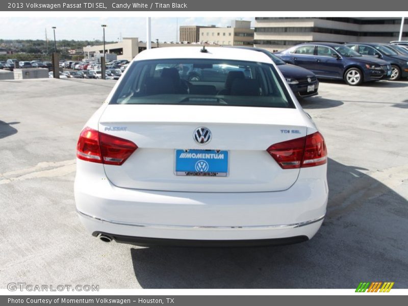 Candy White / Titan Black 2013 Volkswagen Passat TDI SEL