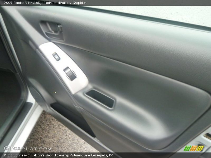 Platinum Metallic / Graphite 2005 Pontiac Vibe AWD