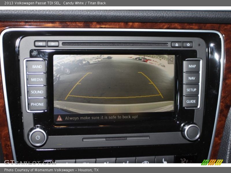 Candy White / Titan Black 2013 Volkswagen Passat TDI SEL