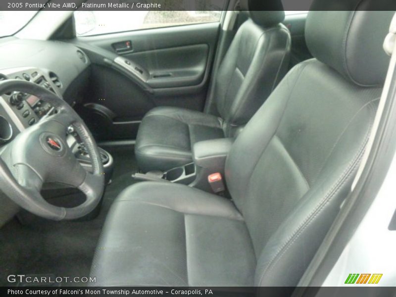 Platinum Metallic / Graphite 2005 Pontiac Vibe AWD