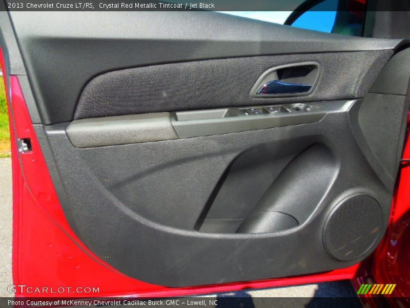 Crystal Red Metallic Tintcoat / Jet Black 2013 Chevrolet Cruze LT/RS