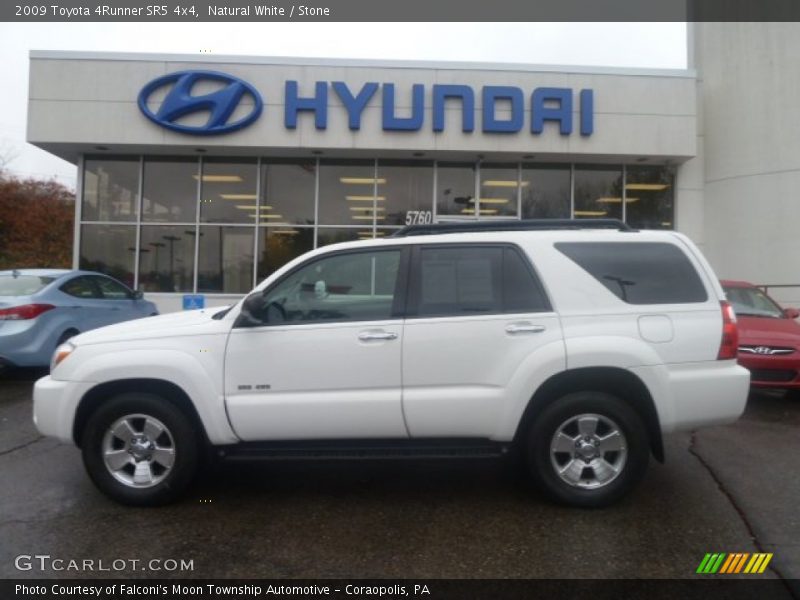 Natural White / Stone 2009 Toyota 4Runner SR5 4x4