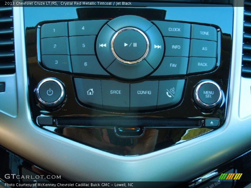 Crystal Red Metallic Tintcoat / Jet Black 2013 Chevrolet Cruze LT/RS