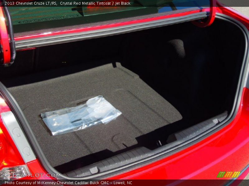 Crystal Red Metallic Tintcoat / Jet Black 2013 Chevrolet Cruze LT/RS