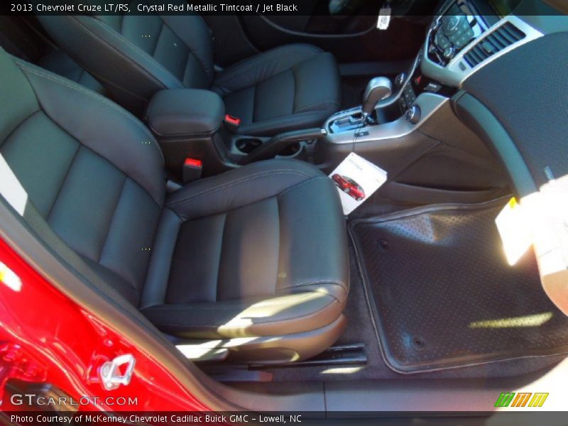 Crystal Red Metallic Tintcoat / Jet Black 2013 Chevrolet Cruze LT/RS