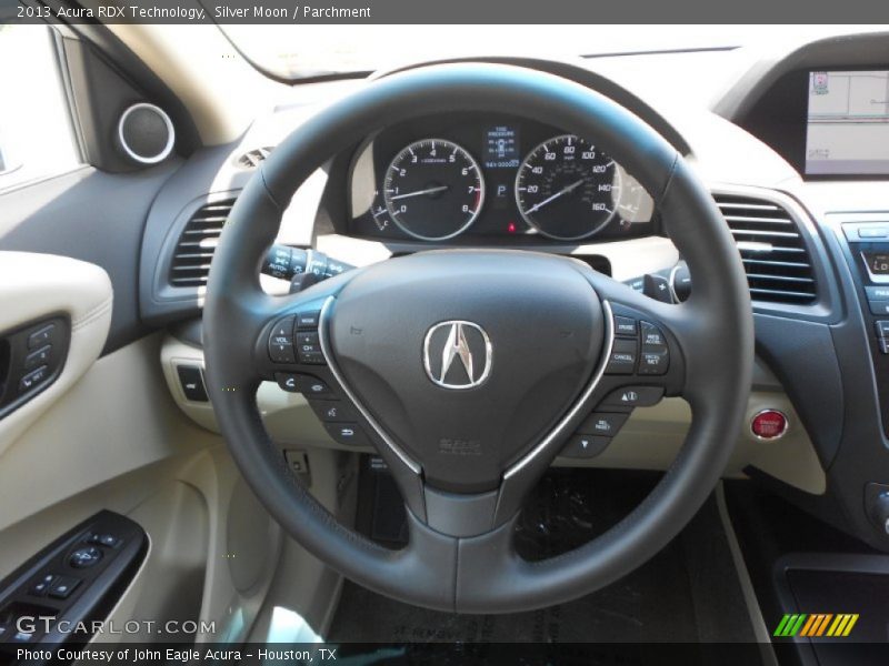 Silver Moon / Parchment 2013 Acura RDX Technology