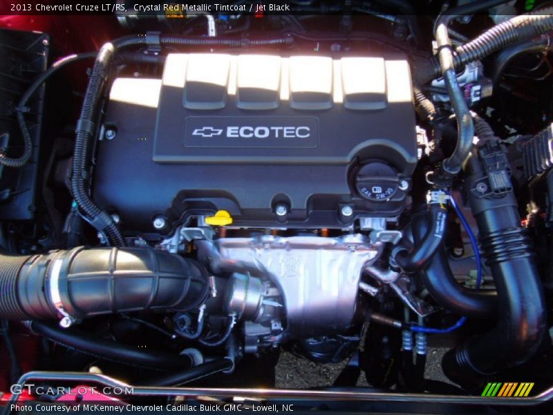 Crystal Red Metallic Tintcoat / Jet Black 2013 Chevrolet Cruze LT/RS