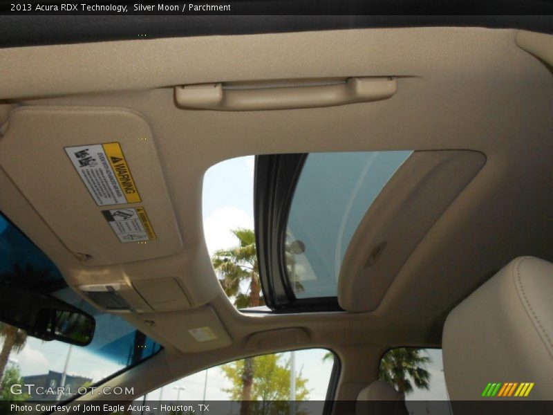 Silver Moon / Parchment 2013 Acura RDX Technology