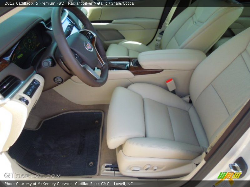 Radiant Silver Metallic / Shale/Cocoa 2013 Cadillac XTS Premium FWD