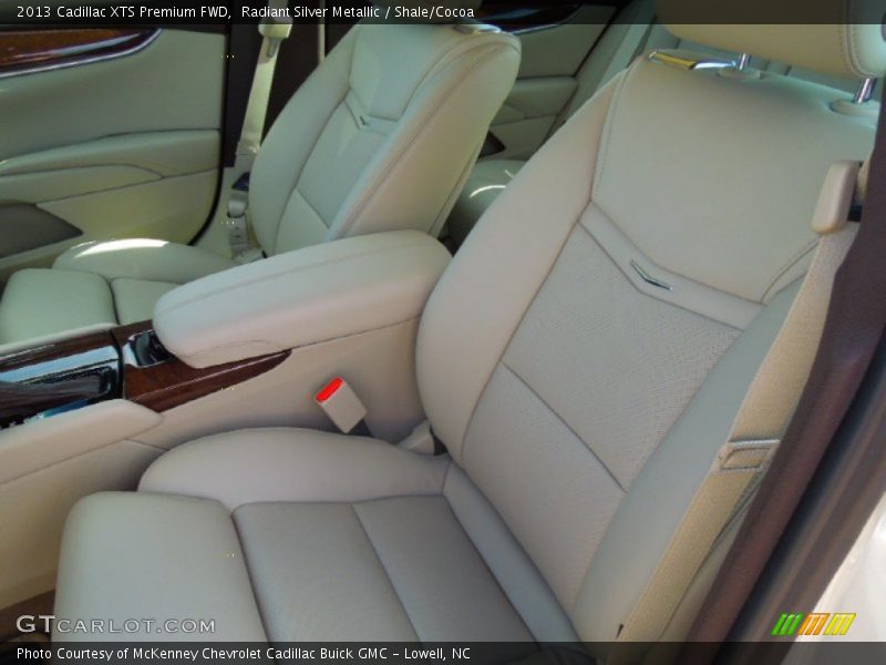 Radiant Silver Metallic / Shale/Cocoa 2013 Cadillac XTS Premium FWD
