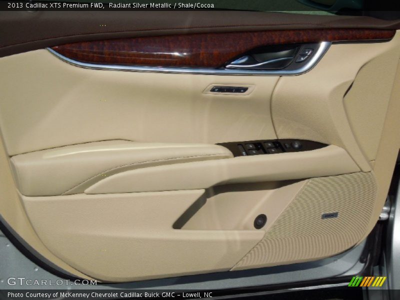 Radiant Silver Metallic / Shale/Cocoa 2013 Cadillac XTS Premium FWD