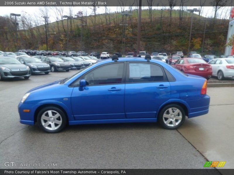  2006 Aerio AWD Sedan Techno Blue Metallic