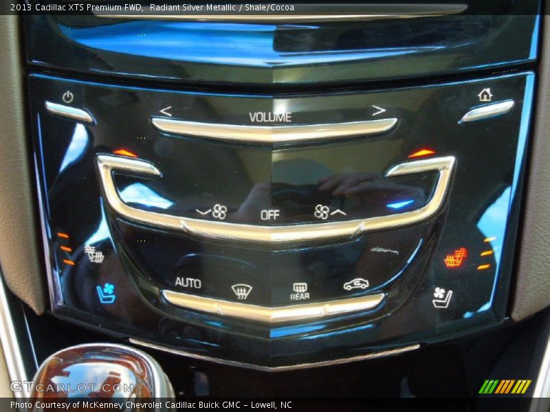 Radiant Silver Metallic / Shale/Cocoa 2013 Cadillac XTS Premium FWD