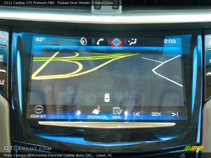 Radiant Silver Metallic / Shale/Cocoa 2013 Cadillac XTS Premium FWD