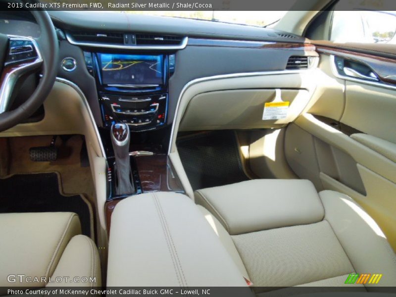 Radiant Silver Metallic / Shale/Cocoa 2013 Cadillac XTS Premium FWD