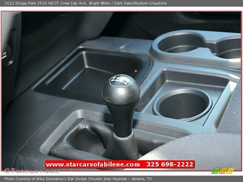 Bright White / Dark Slate/Medium Graystone 2012 Dodge Ram 3500 HD ST Crew Cab 4x4