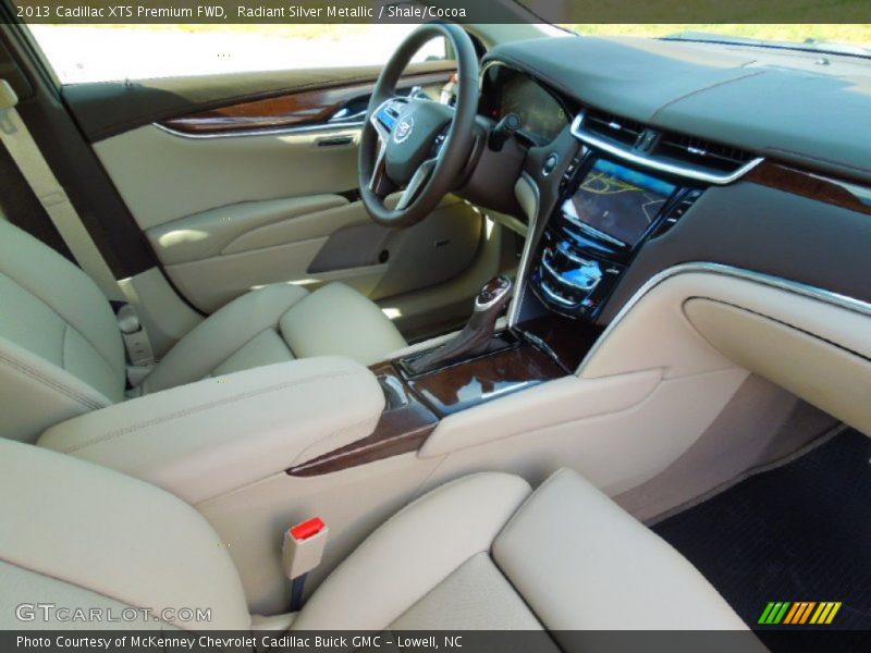 Radiant Silver Metallic / Shale/Cocoa 2013 Cadillac XTS Premium FWD