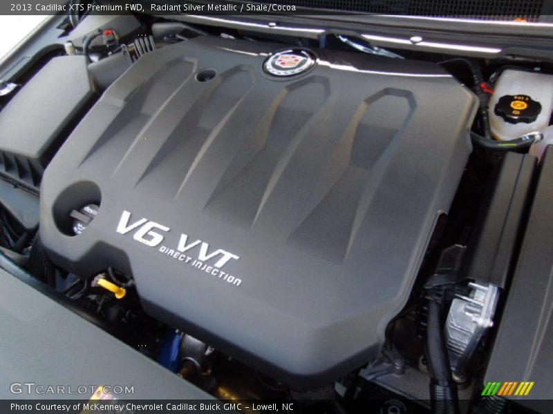 Radiant Silver Metallic / Shale/Cocoa 2013 Cadillac XTS Premium FWD