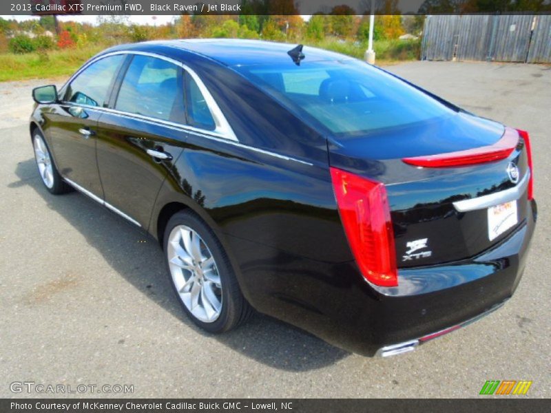 Black Raven / Jet Black 2013 Cadillac XTS Premium FWD