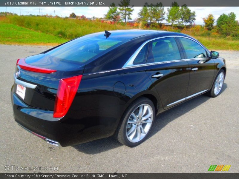 Black Raven / Jet Black 2013 Cadillac XTS Premium FWD
