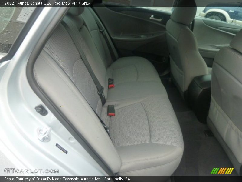 Radiant Silver / Gray 2012 Hyundai Sonata GLS