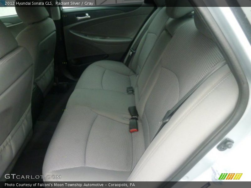 Radiant Silver / Gray 2012 Hyundai Sonata GLS