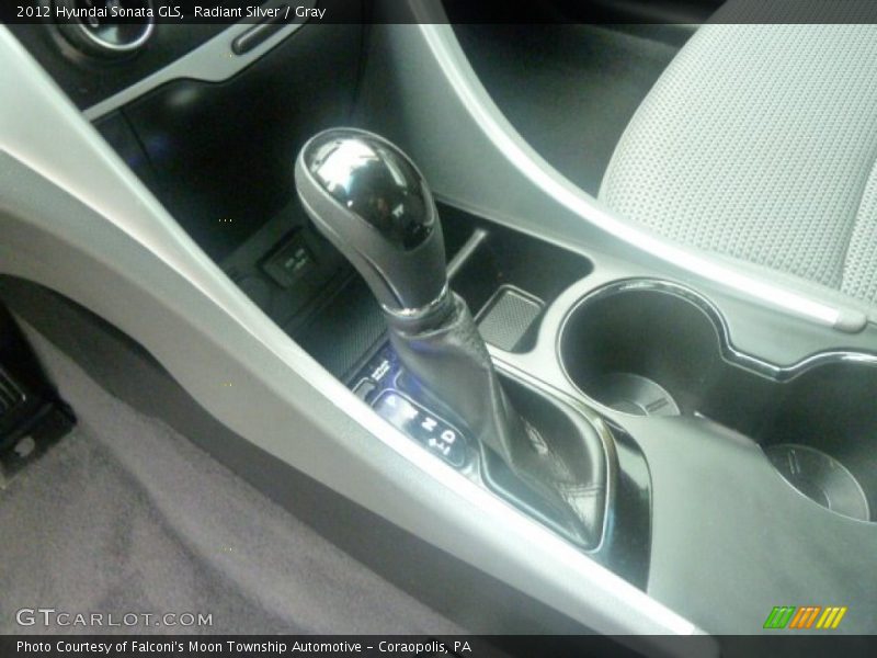 Radiant Silver / Gray 2012 Hyundai Sonata GLS