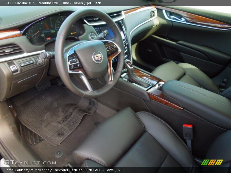 Jet Black Interior - 2013 XTS Premium FWD 