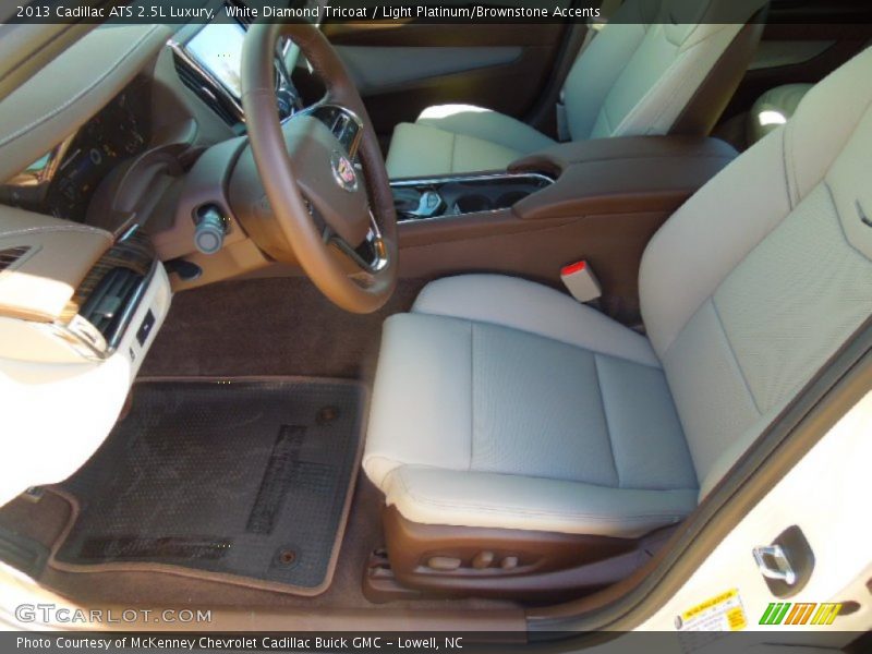 Front Seat of 2013 ATS 2.5L Luxury