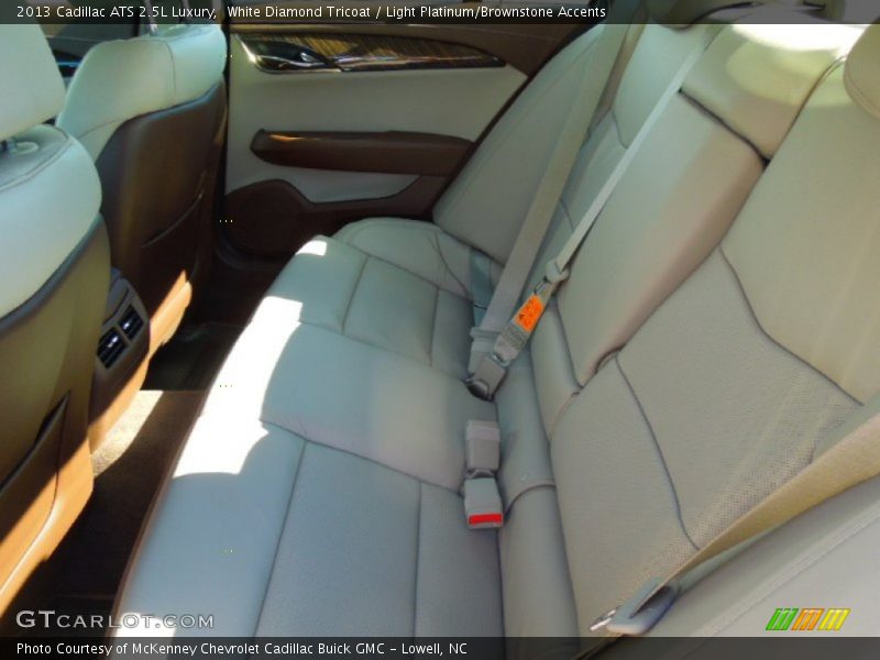 Rear Seat of 2013 ATS 2.5L Luxury