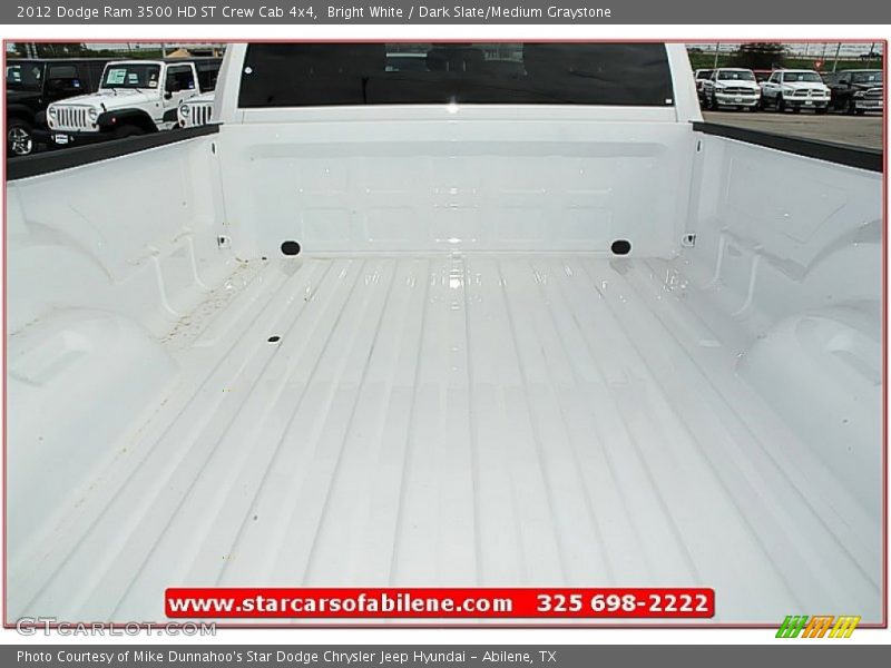Bright White / Dark Slate/Medium Graystone 2012 Dodge Ram 3500 HD ST Crew Cab 4x4