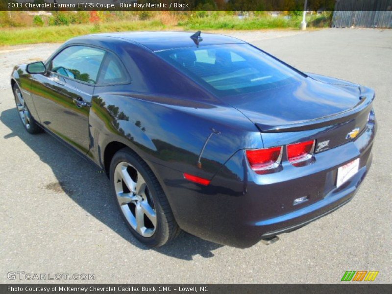 Blue Ray Metallic / Black 2013 Chevrolet Camaro LT/RS Coupe