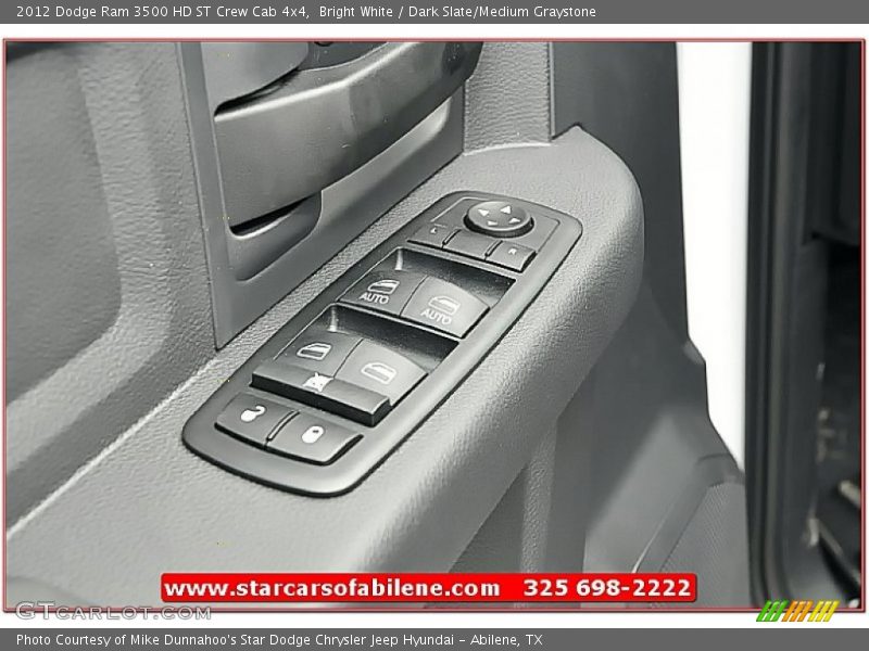 Bright White / Dark Slate/Medium Graystone 2012 Dodge Ram 3500 HD ST Crew Cab 4x4