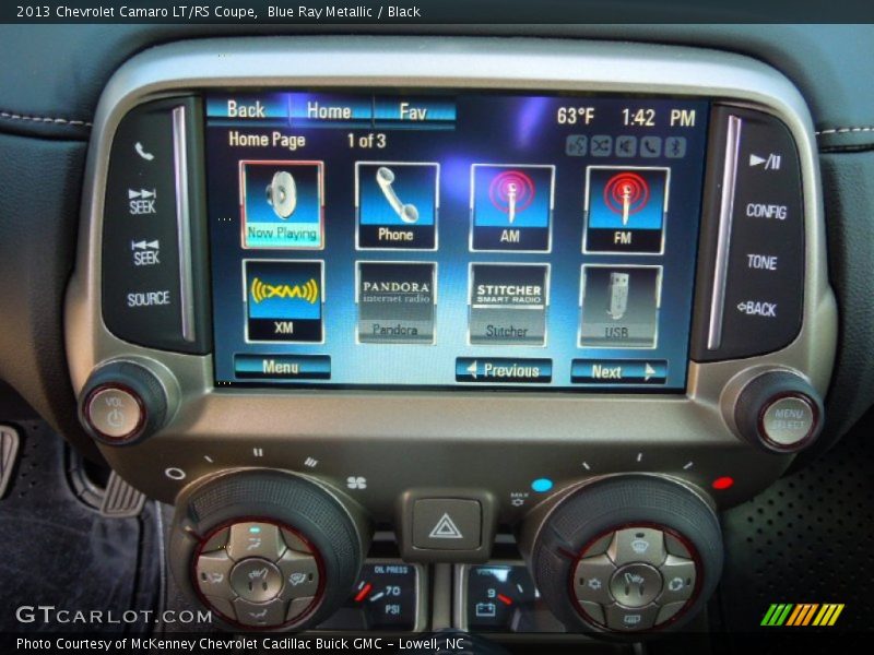 Blue Ray Metallic / Black 2013 Chevrolet Camaro LT/RS Coupe