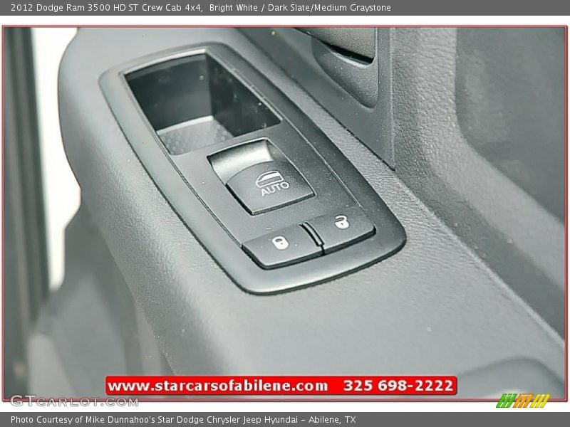 Bright White / Dark Slate/Medium Graystone 2012 Dodge Ram 3500 HD ST Crew Cab 4x4