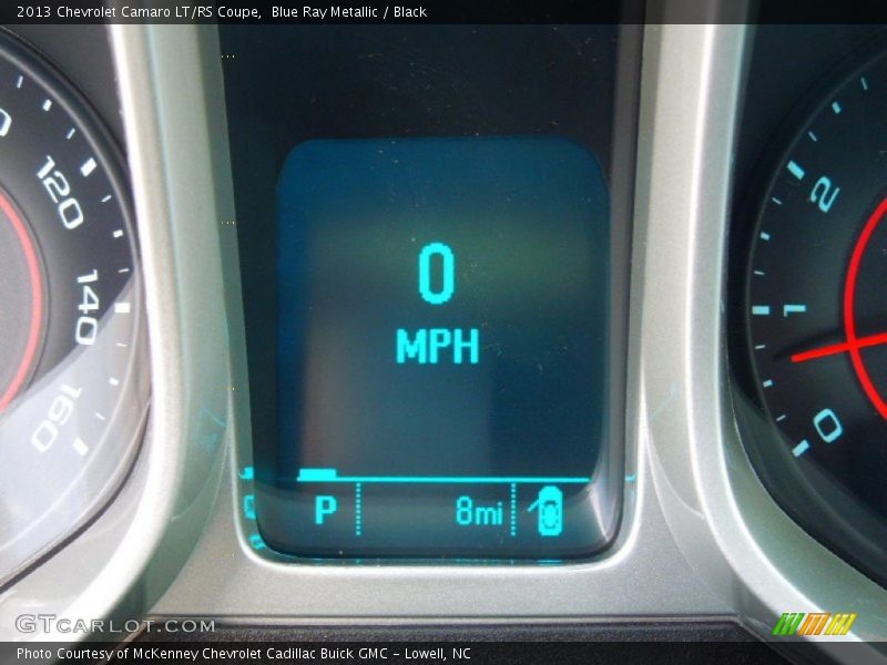 Blue Ray Metallic / Black 2013 Chevrolet Camaro LT/RS Coupe