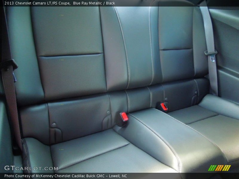Rear Seat of 2013 Camaro LT/RS Coupe