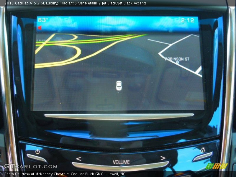 Navigation of 2013 ATS 3.6L Luxury