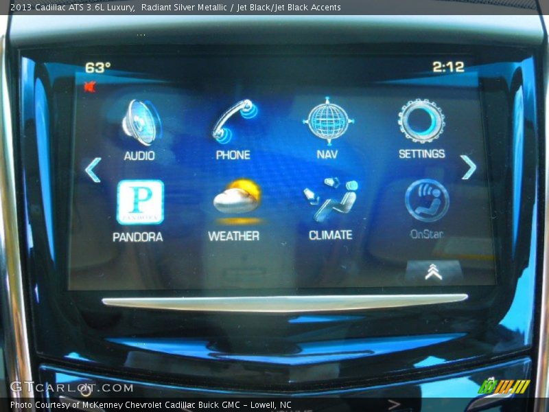 Controls of 2013 ATS 3.6L Luxury