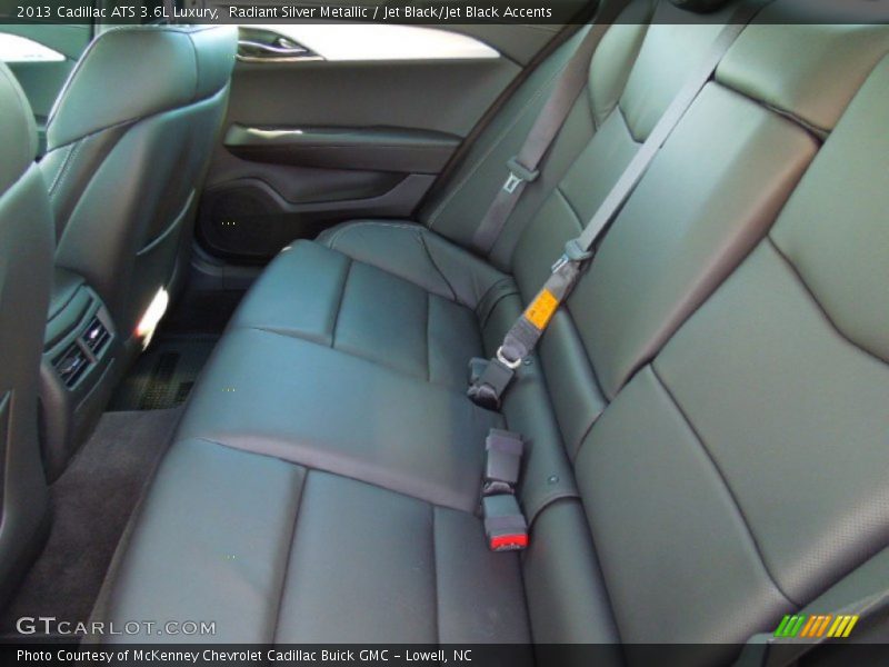 Rear Seat of 2013 ATS 3.6L Luxury