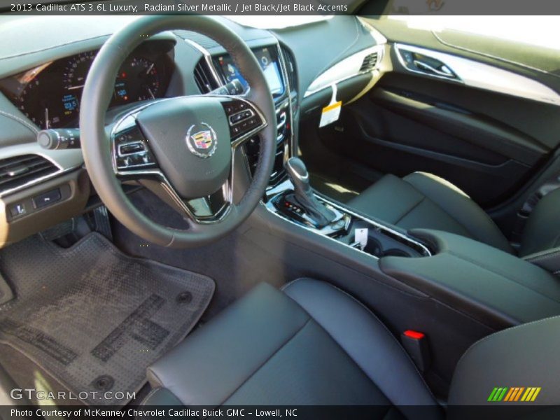 Jet Black/Jet Black Accents Interior - 2013 ATS 3.6L Luxury 