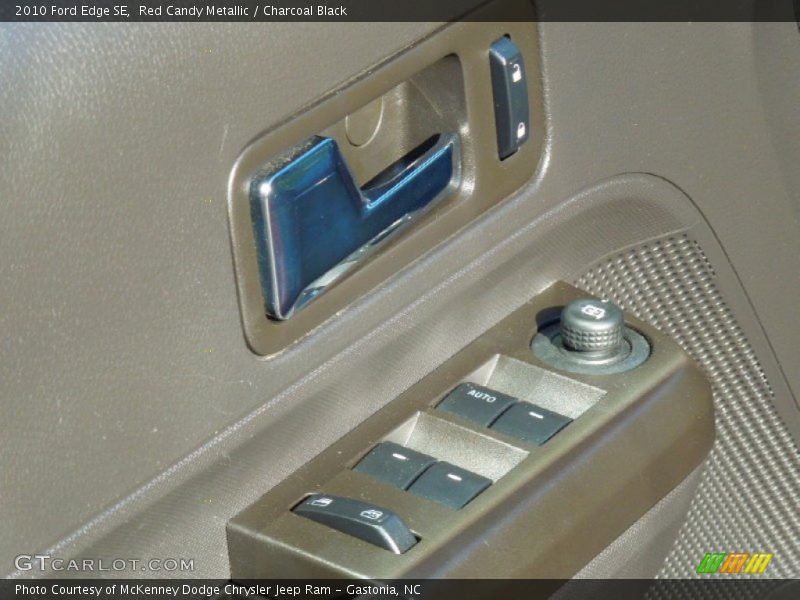 Red Candy Metallic / Charcoal Black 2010 Ford Edge SE