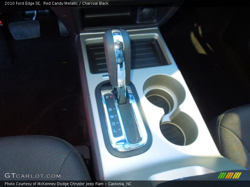 Red Candy Metallic / Charcoal Black 2010 Ford Edge SE