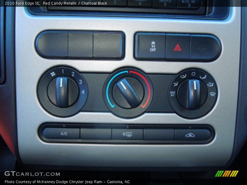 Red Candy Metallic / Charcoal Black 2010 Ford Edge SE