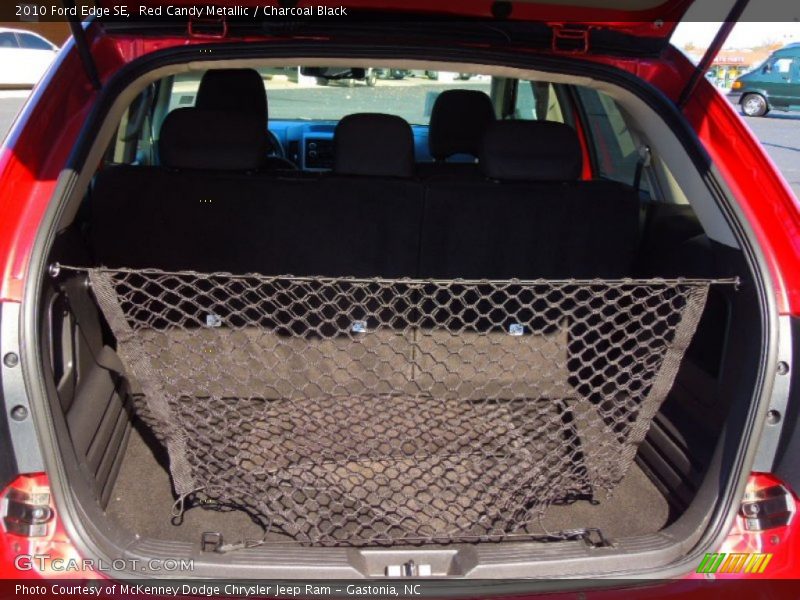 Red Candy Metallic / Charcoal Black 2010 Ford Edge SE