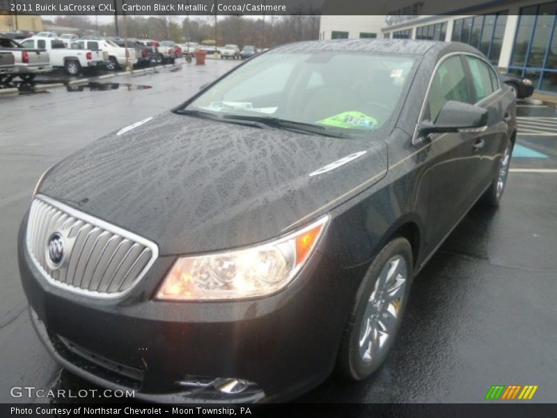 Carbon Black Metallic / Cocoa/Cashmere 2011 Buick LaCrosse CXL