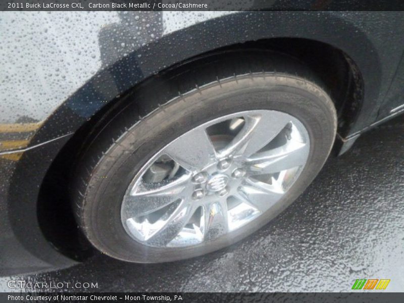 Carbon Black Metallic / Cocoa/Cashmere 2011 Buick LaCrosse CXL