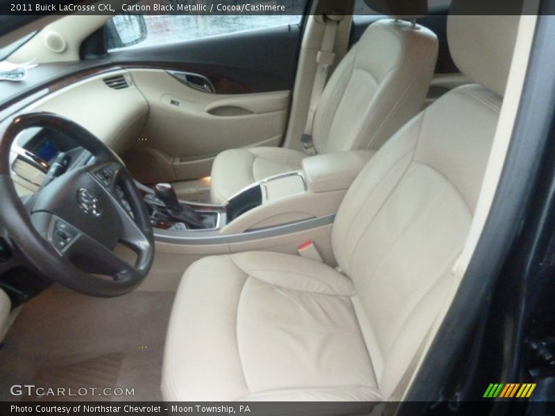 Carbon Black Metallic / Cocoa/Cashmere 2011 Buick LaCrosse CXL